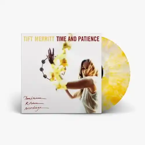 Free Shipping MERRITT,TIFT TIME & PATIENCE (CLEAR/YELLOW SPLATTER) - LP