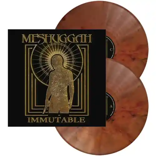 MESHUGGAH IMMUTABLE: INDELIBLE EDITION (DUSK COLORED VINYL) - LP Worldwide Shipping