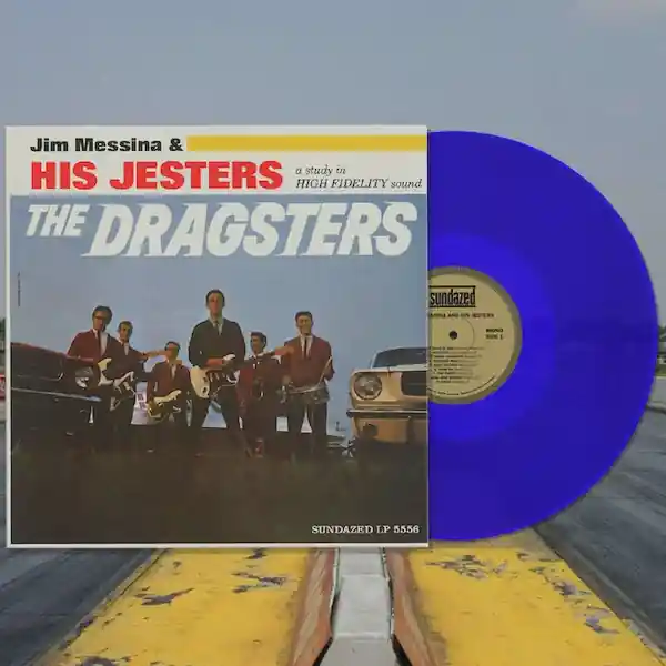 MESSINA,JIM & HIS JESTERS THE DRAGSTERS (BLUE VINYL) - LP Money Back Guarantee