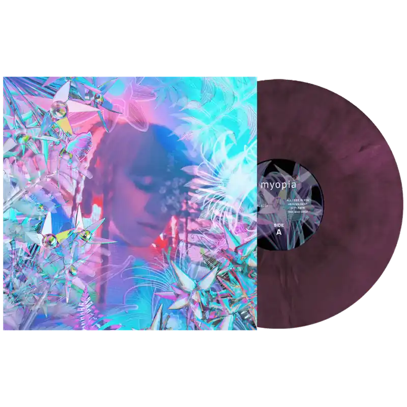 Warranty Included MIGLIS,NICOLE MYOPIA (PURPLE & BLACK GALAXY) - LP