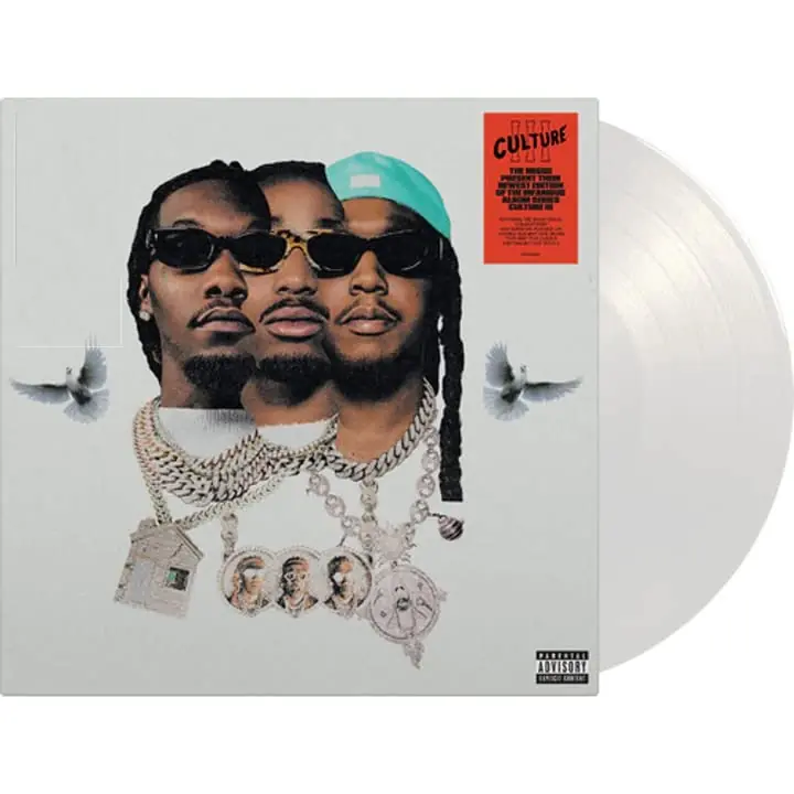 Affordable MIGOS CULTURE III (WHITE VINYL) - LP