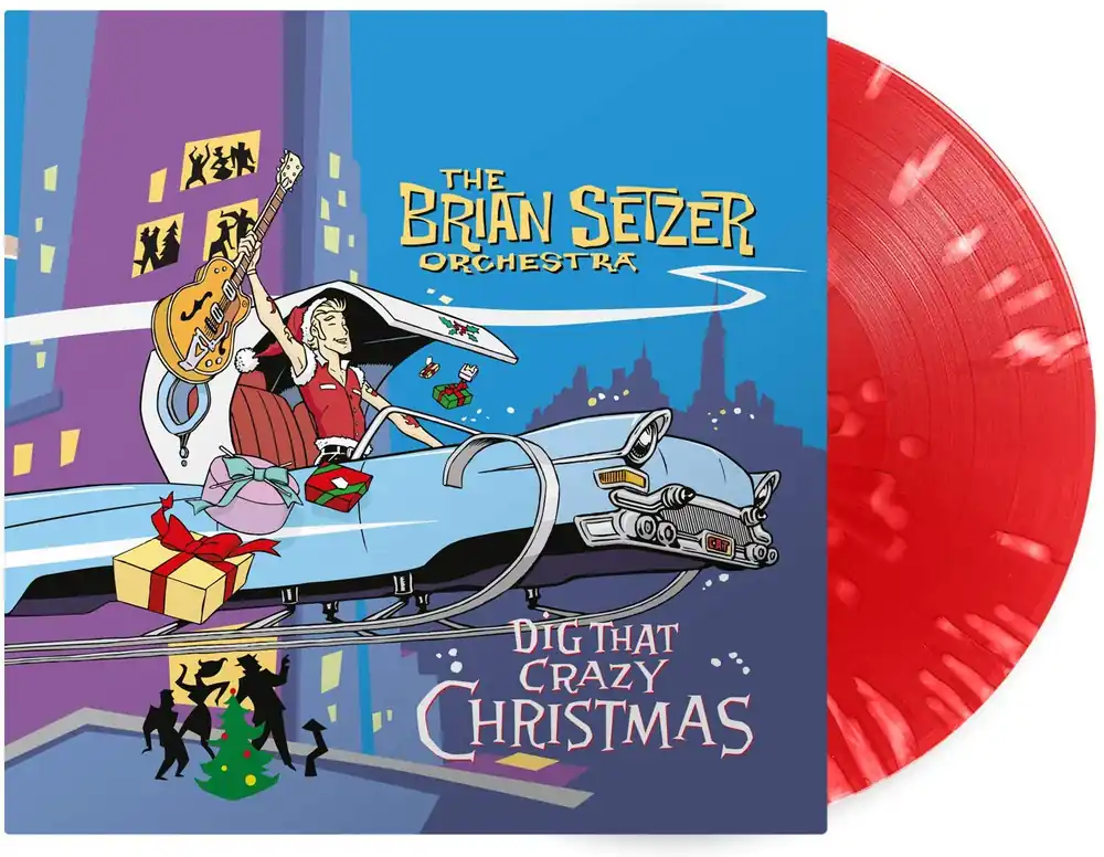 Dig That Crazy Christmas Limited Red/White Splattered Vinyl LP Price Cut