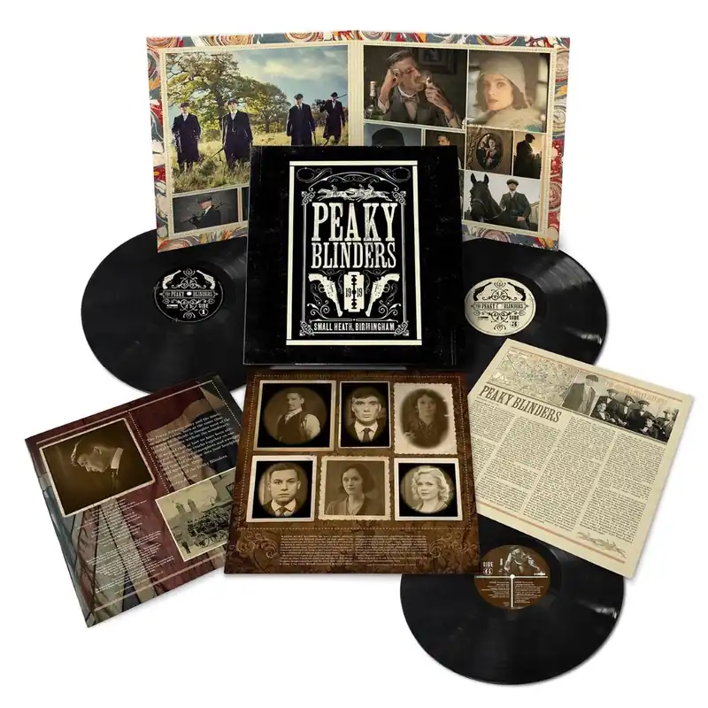 Low Price Peaky Blinders OST Series 1-5 Limited Vinyl 3LP Set