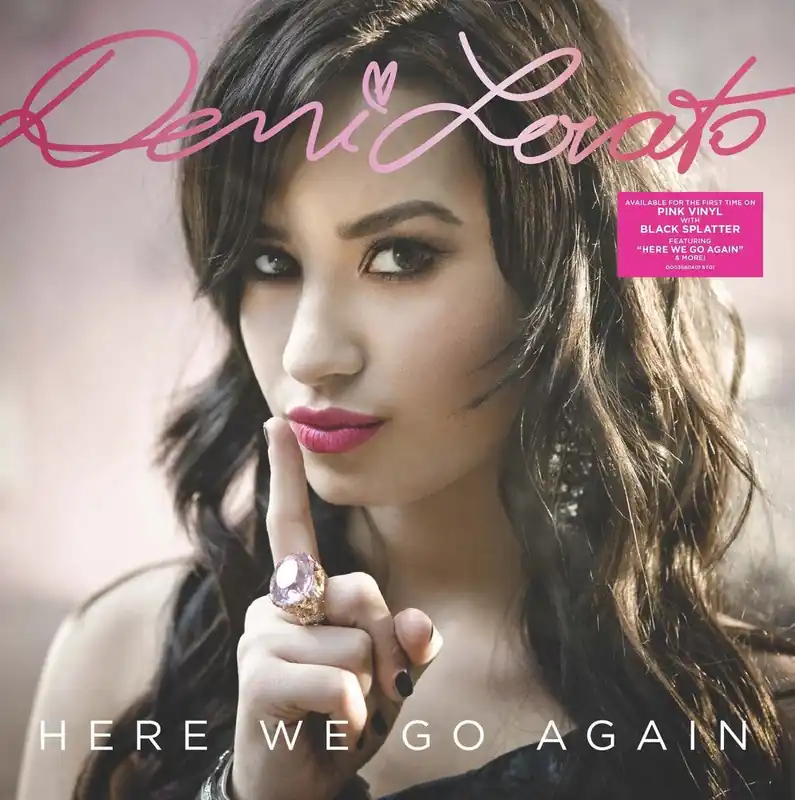 Worldwide Shipping Demi Lovato - Here We Go Again (Pink/Black Splatter LP)– Josey Records