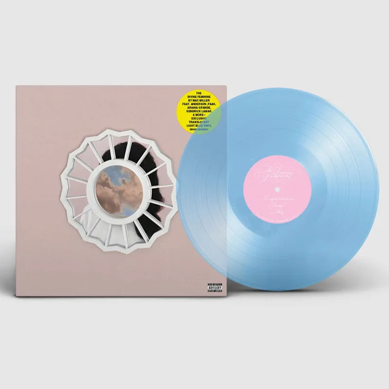 Don’t Miss Out MILLER,MAC DIVINE FEMININE (LIGHT BLUE TRANSPARENT INDIE EXCLUSIVE) - LP