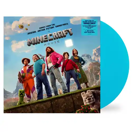 MINECRAFT MOVIE O.S.T. (TEAL VINYL) - LP Free Shipping