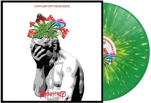 Trusted Brand MINISTRY HOPIUMFORTHEMASSES (GREEN & YELLOW SPLATTER) - LP