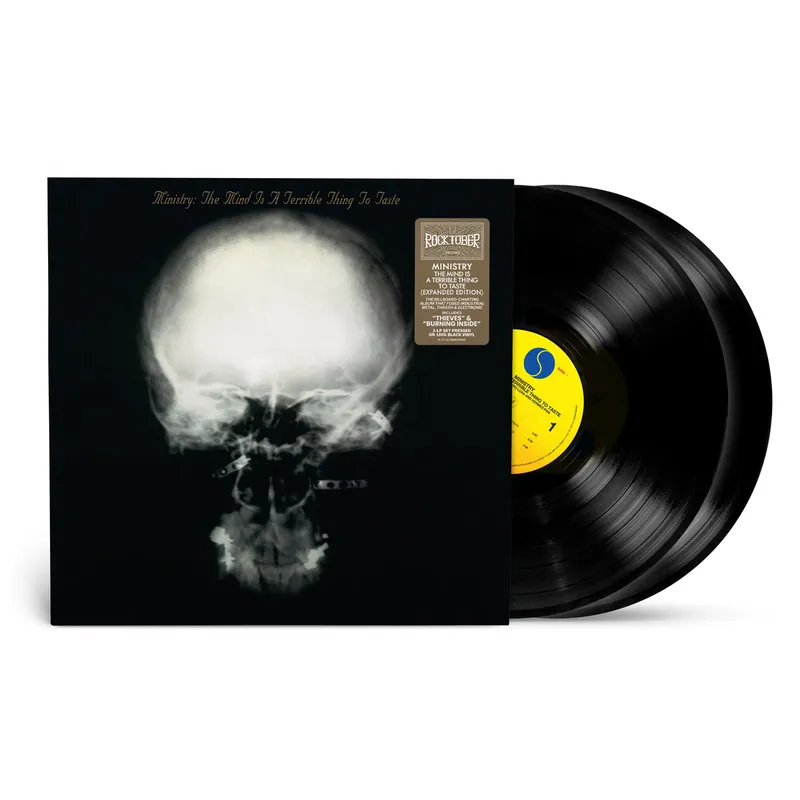 Order Now MINISTRY MIND IS A TERRIBLE THING (EXPANDED EDITION ROCKTOBER 2025 BRICK & MORTAR EXCLUSIVE) - LP