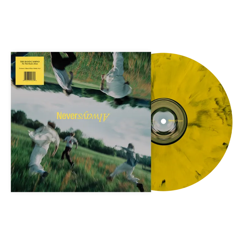 Band CAMINO, The - NeverAlways [LP - Yellow & Black Marble] Same Day Shipping