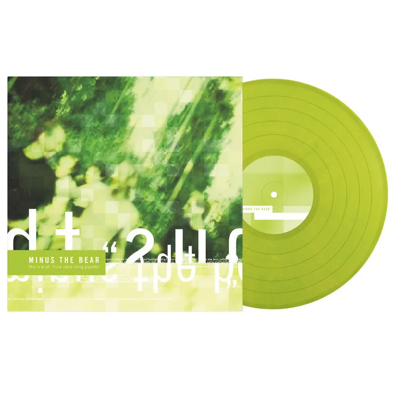 MINUS THE BEAR THIS IS WHAT I KNOW ABOUT BEING GIGANTIC (OPAQUE GREEN) - LP Sale