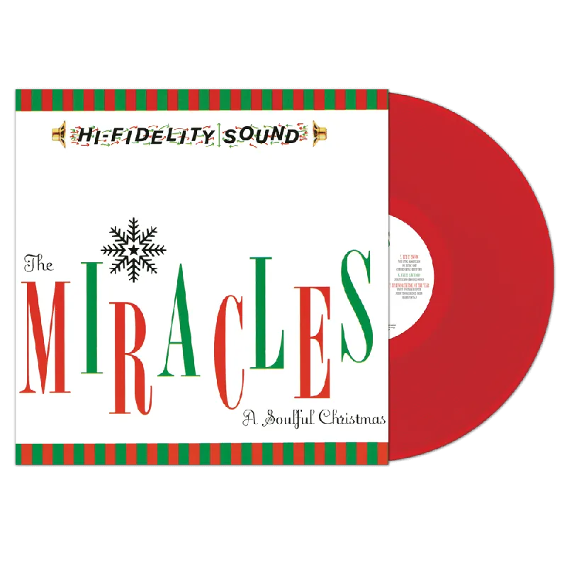 MIRACLES SOULFUL CHRISTMAS (RED VINYL) - LP Express Delivery