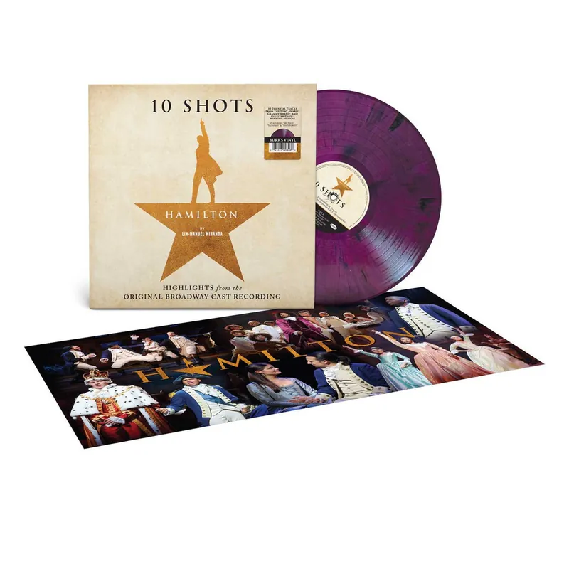 MIRANDA,LIN-MANUEL HAMILTON: 10 SHOTS (HIGHLIGHTS) (INDIE EXCLUSIVE BURR'S VINYL) - LP Low Price