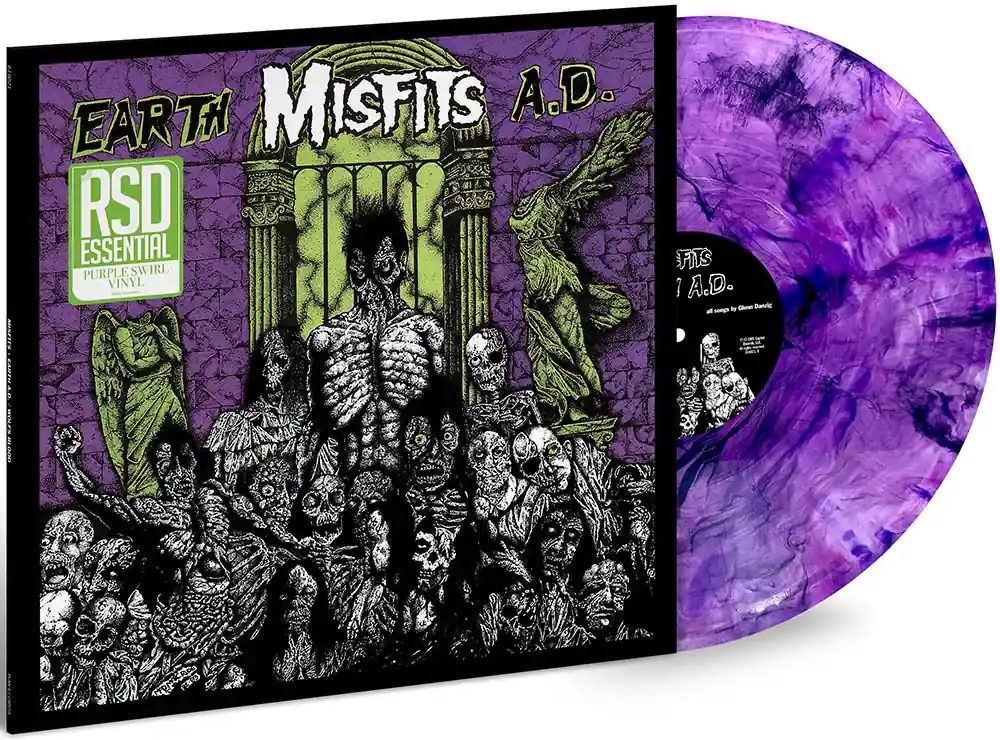 MISFITS EARTH A.D. / WOLFS BLOOD (PURPLE SWIRL RSD ESSENITAL) - LP Secure Checkout
