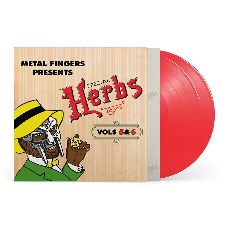MF DOOM - Metal Fingers Presents: Special Herbs Vol. 5 & 6 [2xLP - Apple Red] Affordable