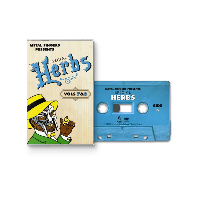 Viral MF DOOM - Metal Fingers Presents: Special Herbs Vol. 7 & 8 [Cassette]