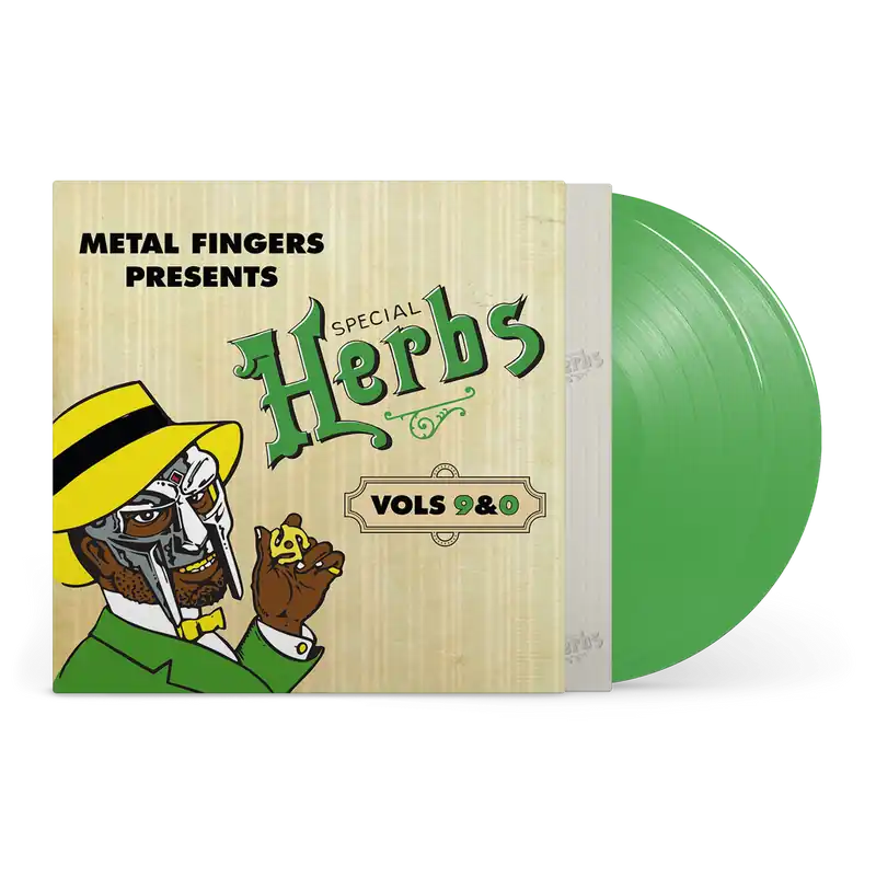 MF DOOM - Metal Fingers Presents: Special Herbs Vol. 9 & 0 [2xLP - Evergreen] Same Day Shipping
