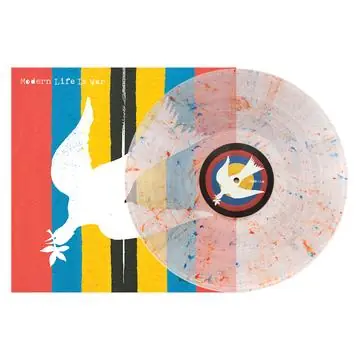 Markdown MODERN LIFE IS WAR TRIBULATION WORKSONGS (CLEAR WITH RAINBOW SPLATTER) - LP