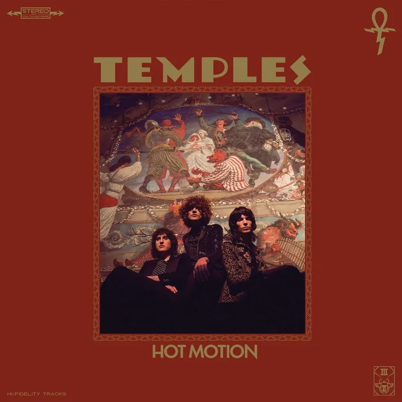 Best Seller Hot Motion Limited Transparent Red With Black Marble Vinyl 2LP Set