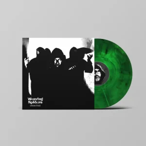 Free Shipping Weaving Spiders - Unknown Threats [LP - Black/Green Galaxy]