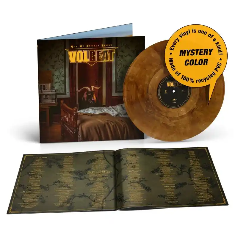 Volbeat - God Of Angels Trust [LP - Mystery Color] Free Shipping
