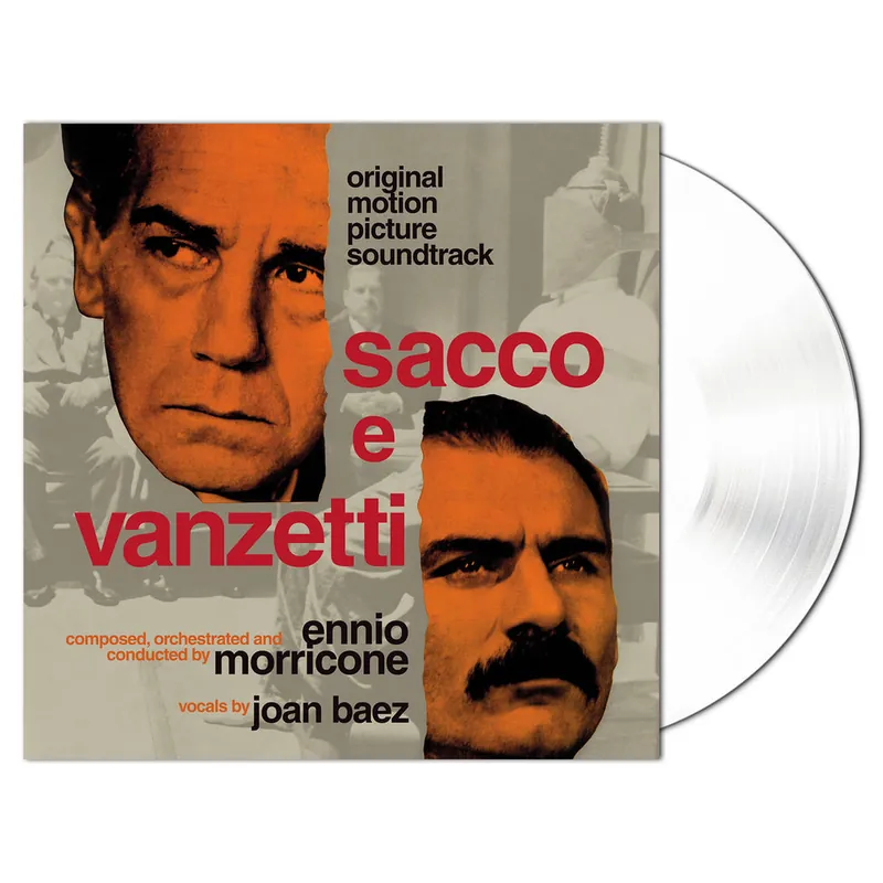 MORRICONE,ENNIO SACCO E VANZETTI (CLEAR VINYL) (RSD24) - LP Fast Shipping