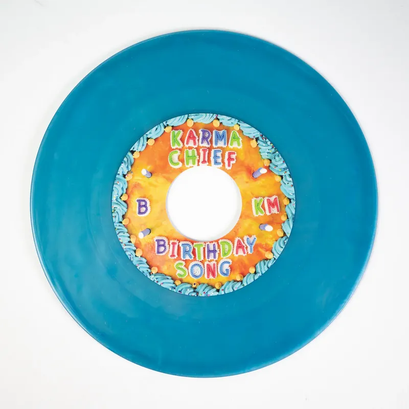 Last Chance MORRIS,KENDRA FINE RIGHT HERE (BLUE FROSTING) - 7"