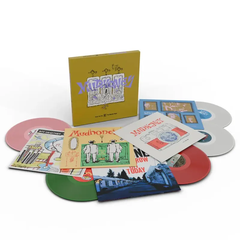 Order Now MUDHONEY SUCK YOU DRY: THE REPRISE YEARS BOX SET (GREEN/PINK/RED/WHITE VINYL) (RSD24) - LP