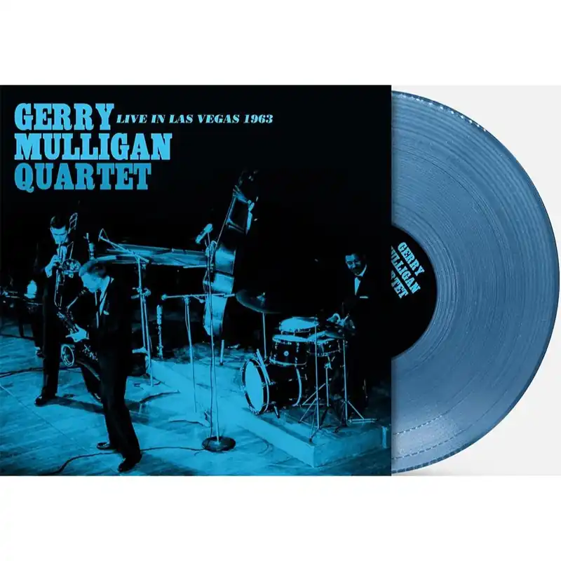 MULLIGAN,GERRY QUARTET LIVE IN LAS VEGAS 1963 (BLUE VINYL - RSD ESSENITAL) - LP Time-Limited