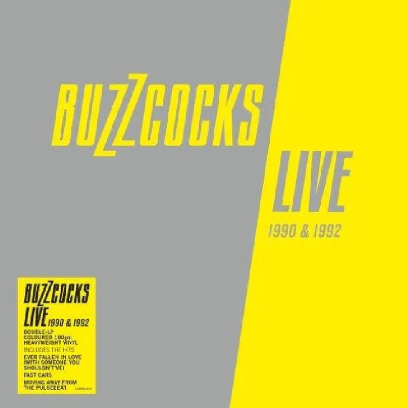 BUZCOCKS: LIVE 1990 & 1992 Limited Grey 180gram Vinyl 2LP Set Bulk Order