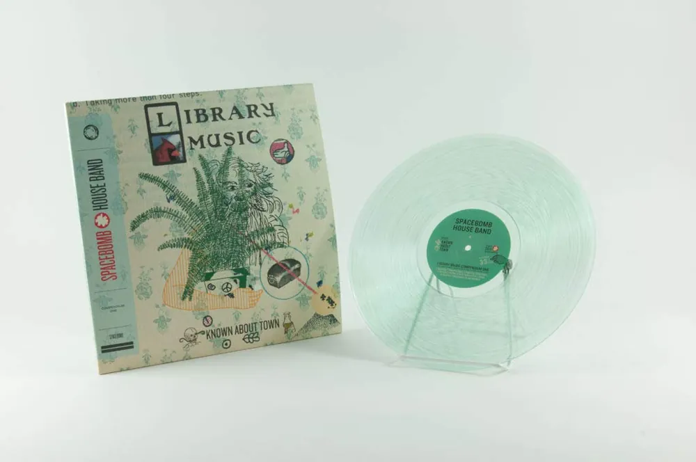 Save Now Known About Town: Library Music Compendium One Soda Bottle Clear LP