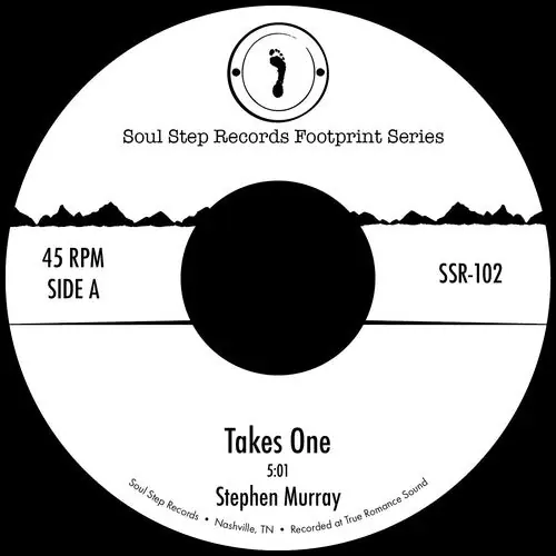 MURRAY,STEPHEN TAKES ONE B/W TRYIN' TRYIN' (OPAQUE BEIGE MARBLE) - 7" Popular