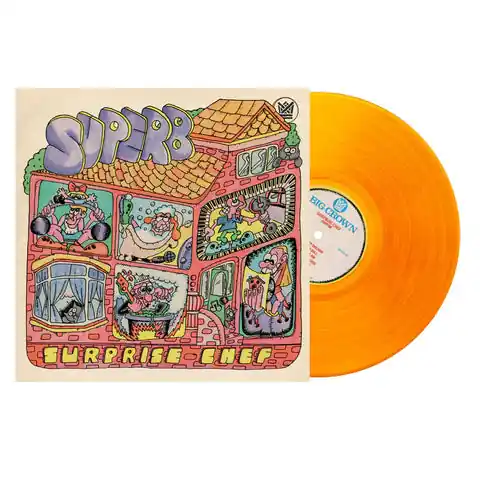 Today Only Surprise Chef - Superb [LP - Tangerine/Translucent]