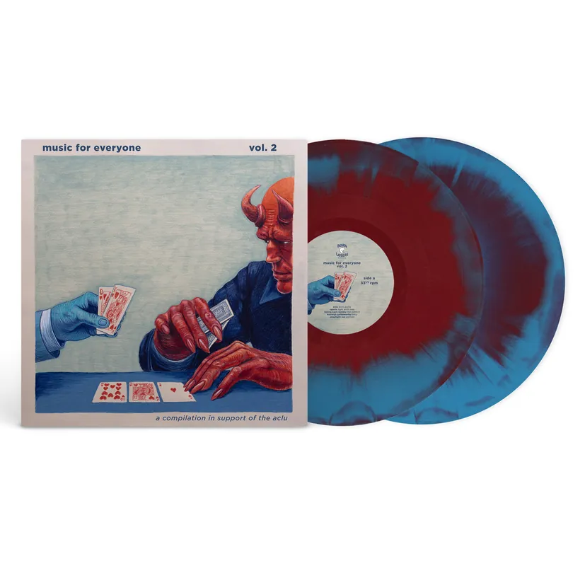 Time-Limited MUSIC FOR EVERYONE VOL 2VARIOUS (OXBLOOD W/ AQUA BLUE) - LP
