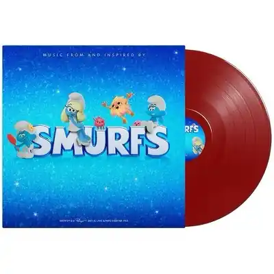 Handmade MUSIC FROM AND INSPIRED BY SMURFS SMURFS OST (APPLE RED) - LP