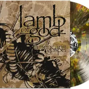 Lamb of God - New American Gospel [LP - Clear Black/White & Gold Splatter] Hot Deal