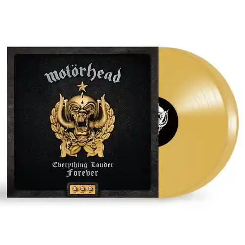 MOTORHEAD EVERYTHING LOUDER FOREVER: VERY BEST OF MOTORHEAD (INDIE EXCLUSIVE GOLD VINYL) - LP Editor’s Pick