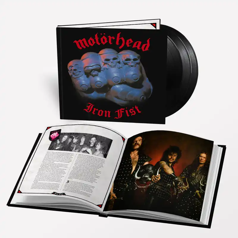 MOTORHEAD IRON FIST (40TH ANNIVERSARY EDITION 3LP) - LP No Minimum Order