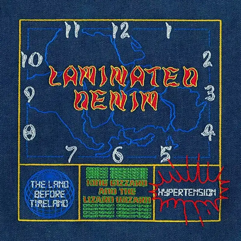 Get Yours King Gizzard and the Lizard Wizard - Laminated Denim [LP - Lucky Rainbow]