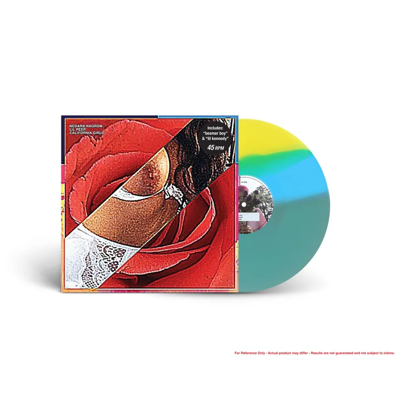 Lil Peep - California Girls [LP - Electric & Sky Blue/Light Yellow] Weekend Sale