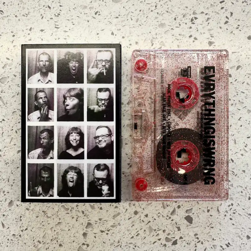EVRYTHNGISWRNG - EVRYTHNGISWRNG [Cassette - Clear/Red Glitter] Factory Price