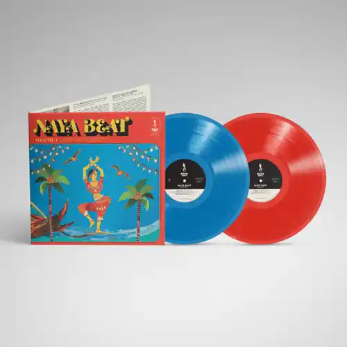 Budget NAYA BEAT / VOLUME 1 SOUTH ASIAN DANCE & ELECTRONIC MUSIC 1983-92 (RSD ESSENTIAL SKY BLUE & RED ALERT VINYL) - LP