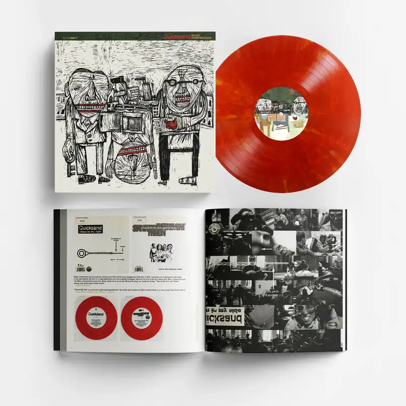 Today Only [PRE-ORDER] Quicksand - Manic Compression (Eruption Marble Vinyl Delux– Josey Records