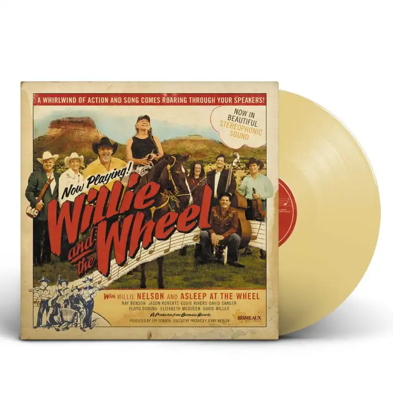 NELSON,WILLIE WILLIE AND THE WHEEL (15TH ANNIVERSARY CUSTARD VINYL) - LP Flash Sale