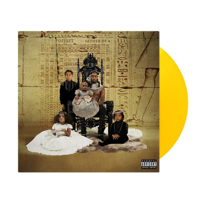 While Supplies Last Father Of Four Limited Yellow Heavyweight Vinyl 2LP Set