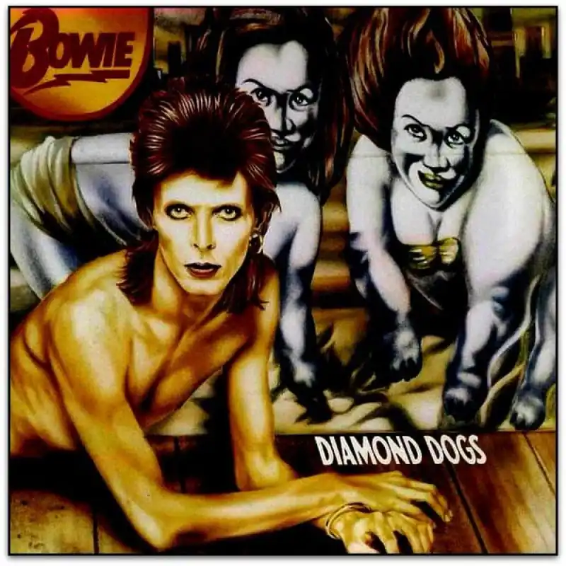 Professional Grade Diamond Dogs Limited Red Vinyl LP