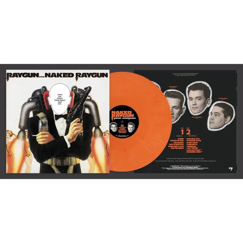 NAKED RAYGUN RAYGUN NAKED RAYGUN (ORANGE SWIRL) - LP Fan Favorite