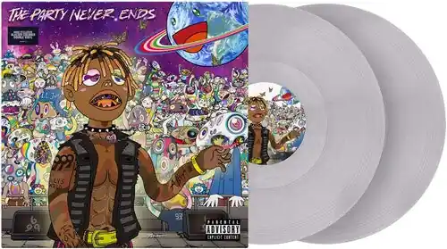 Handmade Juice Wrld - The Party Never Ends [2xLP - Metallic Glacier]