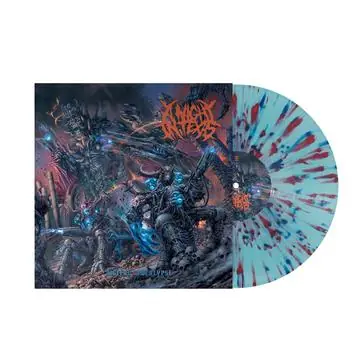 NIGHT IN TEXAS DIGITAL APOCALYPSE (LIGHT BLUE W/RED & BLUE SPLATTER) - LP Today Only