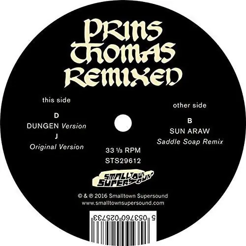 Weekend Sale Prins Thomas - Dungen/Sun Araw Remixes (LP)– Josey Records