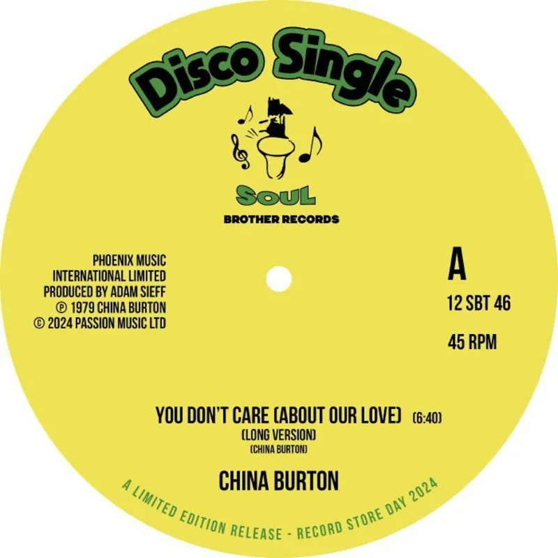 Bargain China Burton - You Don't Care (About Our Love) (LP)– Josey Records